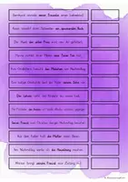 Vorschau - Stationenlernen - Klettmappe: Die vier Fälle - Seite 1