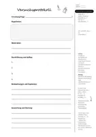 Vorschau - Arbeitsblätter - Vorlage Versuchsprotokoll mit Formulierungshilfen - Seite 2