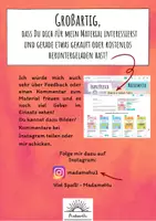 Vorschau - Poster - The months of the year: Tafelmaterial (Englisch) - Seite 1