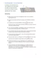 Vorschau - Arbeitsblätter - Analytische Geometrie anwendungsbezogene Übungsaufgabe 06 - Deckblatt