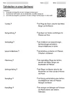 Vorschau - Arbeitsblätter - Arbeitsblätter "Gärtner" + Lösung & MP3 + Mindmap + Infografik - Seite 3