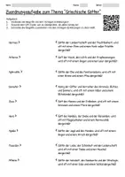 Vorschau - Arbeitsblätter - Lernposter + Arbeitsblätter zum Thema "Griechische Götter" + Lösung & Fragen & MP3 + Mindmap + Infografik - Seite 3