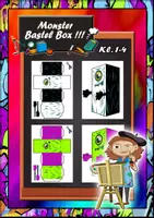 Vorschau - Stundenentwürfe - Monster Bastelboxen - Deckblatt