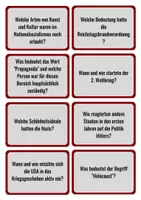 Vorschau - Aufgabenkarten - Tauschkarten Nationalsozialismus und 2. Weltkrieg - Seite 3