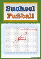 Vorschau - Arbeitsblätter - Suchsel Fußball Sport Theorie Regeln Begriffe - Deckblatt