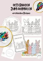 Vorschau - Mal- und Bastelvorlagen - Ostern - Materialpaket - Ausmalbilder - Seite 1