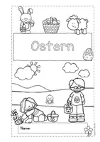 Vorschau - Arbeitsblätter - Deutsch/ DaZ - Ostern - Arbeitsblätter, Sprachförderung, Stationen, Freiarbeit - Seite 1