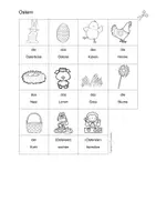 Vista previa - Unidades / Secuencias / Situaciones de Aprendizaje - Aléman - pascua - hojas de trabajo - Ostern - Deutsch - worksheets - página 2