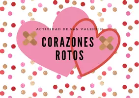 Vista previa - Juegos / Gamificación - Actividad Musical de San Valentín - Corazones Rotos - Portada