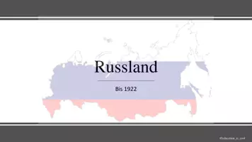 Vorschau - Arbeitsblätter - Materialpaket Russland - Zarenreich zur Sowjetunion - Seite 1