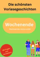 Vorschau - Fördermaterial/Inklusion - Die schönsten Vorlesegeschichten: Wochenende - Wochenenden sind so schön - Deckblatt