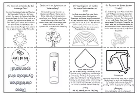 Vorschau - Mal- und Bastelvorlagen - Symbole des Christentums - Buddybook - Seite 2