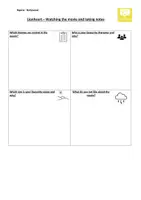Vorschau - Aufgabenkarten - Englisch Oberstufe - Nigeria - Nollywood - Film: Lionheart - Viewing Worksheet - Deckblatt