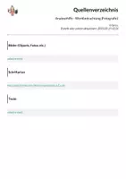 Vorschau - Merkblätter - Werkbetrachtung (Fotografie) - Beschreibung, Analyse, Interpretatiom - Seite 2