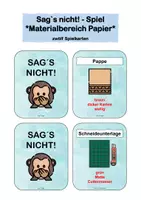 Vorschau - Spiele - Sags-nicht-Spiel Papier - Deckblatt