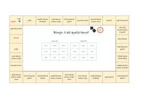 Vorschau - Spiele - Il est quelle heure? Uhrzeiten-Bingo - Seite 1