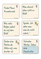 Vorschau - Arbeitsblätter - Suchbilder zur Maus Knuselwusel mit Arbeitsaufträgen - Seite 3