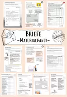 Vorschau - Arbeitsblätter - Briefe Materialpaket (persönlicher und formaler Brief) - Deckblatt