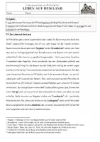 Vorschau - Arbeitsblätter - AB Leben auf dem Land - Bauern im Mittelalter (Teil 1) - Seite 1