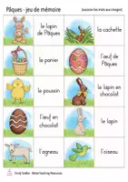 Aperçu - Apprentissages en autonomie - jeux de mémoire français kit de matériel - Page 2