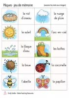 Aperçu - Apprentissages en autonomie - jeux de mémoire français kit de matériel - Page 3
