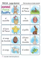 Aperçu - Jeux - Pascua dominó juego Español / jeu Espagnol - Page 1