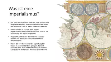 Vorschau - Stundenentwürfe - Unterrichtsmaterial: (Hoch-) Imperialismus einfach erklärt - Stundenentwürfe - Seite 1