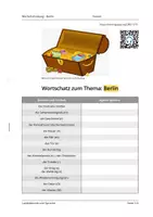 Vorschau - Arbeitsblätter - Landeskunde Materialpaket (2): Berlin (Aufgaben+Wortschatz) - Seite 1
