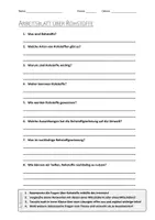 Vorschau - Arbeitsblätter - AB mit Fragen zum Thema "Rohstoffe" + Lösungsblatt + Mindmap + Infografik - Deckblatt