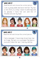 Vista previa - Refuerzo / NEE / Materiales de apoyo - DESCRIBING PEOPLE - 16 Reading Cards - página 3