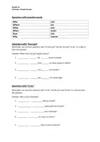 Vorschau - Arbeitsblätter - Questions with question words - simple present - W-Fragen - Seite 2