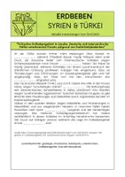 Vorschau - Arbeitsblätter - Erdbeben in Türkei & Syrien (2) - Seite 1
