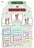 Vista previa - Tarjetas / Manipulativos - Control VS Descontrol - Portada