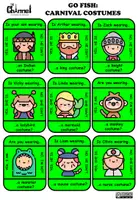 Vista previa - Juegos / Gamificación - CARNIVAL COSTUMES -Colour Go Fish - página 3