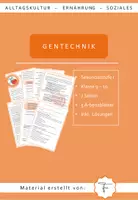 Vorschau - Arbeitsblätter - Gentechnik - Paket - Deckblatt