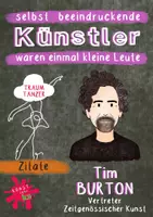 Vorschau - Arbeitsblätter - Künstler Zitate - Tim Burton - zeitgenössische Kunst - Comic - Zeichentrick - Deckblatt