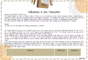Vorschau - Arbeitsblätter - UR2 Spurensuche in Ur- und Frühgeschichte - 4.-9. Stunde: Lernheft - Das Leben in der Steinzeit (Komplettversion) - Seite 2