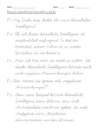 Vorschau - Arbeitsblätter - Arbeitsblätter mit Dialogtext zum Thema "Künstliche Intelligenz" - Deckblatt