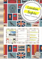 Vorschau - Arbeitsblätter - London Sights: London Eye (close reading competence) - Deckblatt