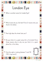 Vorschau - Arbeitsblätter - London Sights: London Eye (close reading competence) - Seite 3