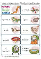 Vista previa - Juegos / Gamificación - animaux domestiques domino Francés - página 1