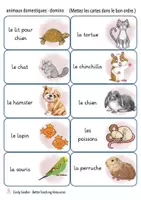 Vista previa - Juegos / Gamificación - animaux domestiques domino Francés - página 2