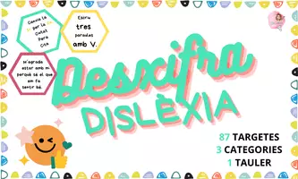 Vista previa - Refuerzo / NEE / Materiales de apoyo - Descifra, decodifica y entrena la Dislexia - página 1