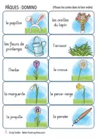 Vista previa - Juegos / Gamificación - PÂQUES jeu de domino francés (Pascua) - página 3