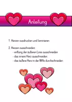 Vorschau - Stationenlernen - Rechenherzen - Additionen im Zahlenraum 10 - Seite 1