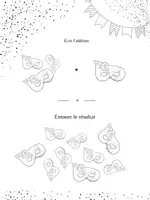 Aperçu - Apprentissages en autonomie - Carnaval - 5 activités pour apprendre en s’amusant - Page de couverture