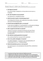 Vorschau - Arbeitsblätter - AB mit Fragen zum Thema "Saarland" + Lösungsblatt + Infografik - Seite 2