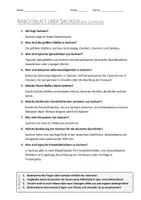 Vorschau - Arbeitsblätter - AB mit Fragen zum Thema "Sachsen" + Lösungsblatt + Infografik - Seite 2