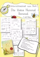 Vorschau - Stundenentwürfe - Ethik - Angst und Mut 1. 2. Klasse - Unterrichtsreihe zum Buch "Die kleine Hummel Bommel" Selbstvertrauen Identität Selbstwert Persönlichkeitsentwicklung - Seite 1