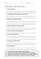 Vorschau - Arbeitsblätter - Lernposter + AB mit Fragen zum Thema "Säugetiere" + Lösungsblatt + Mindmap + Infografik - Seite 1